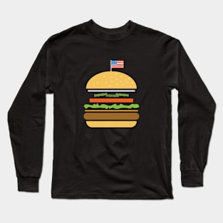 Burger USA Long Sleeve T-Shirt